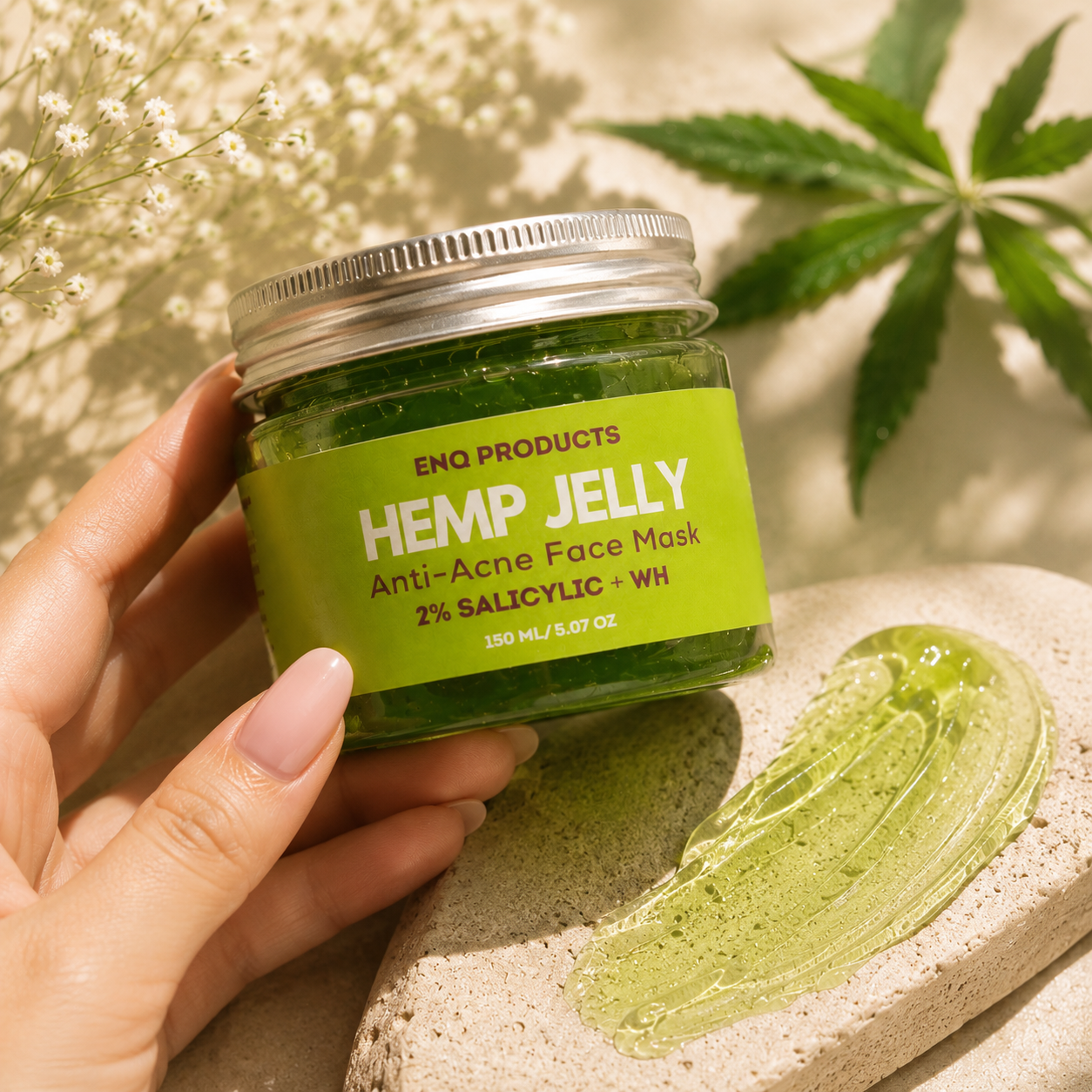 Hemp Jelly- Anti Acne Face Mask