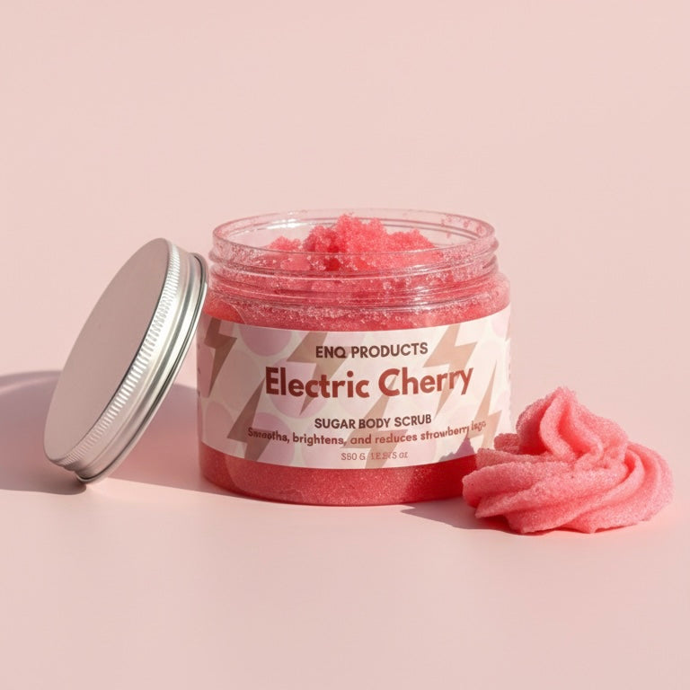 Electric Cherry – Radiance & Smooth Body Scrub