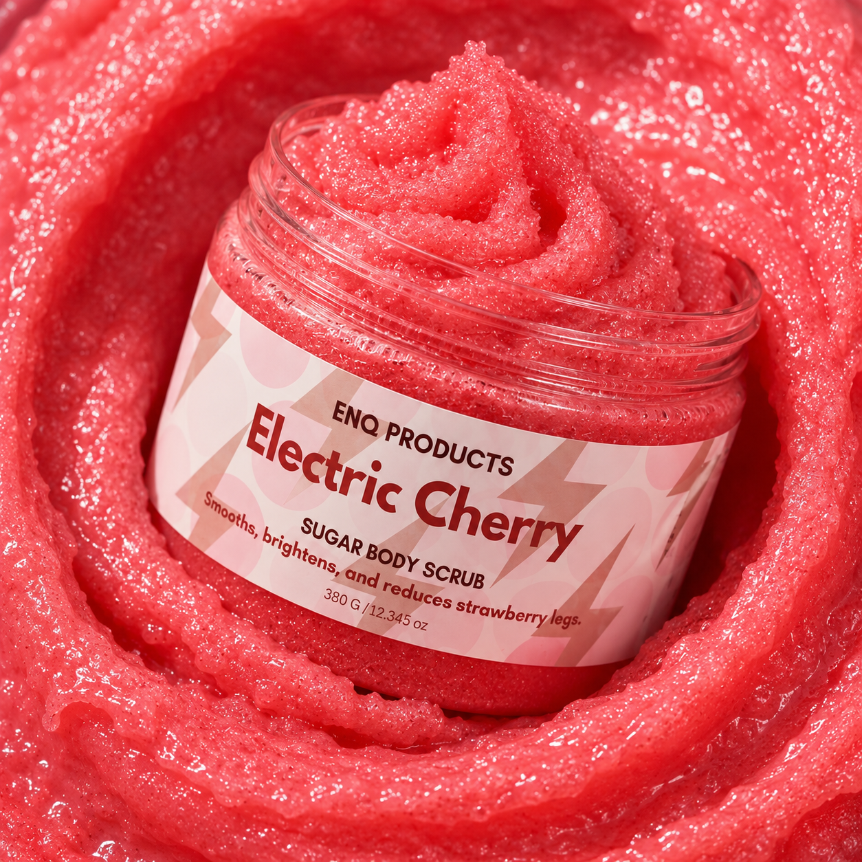 Electric Cherry – Radiance & Smooth Body Scrub