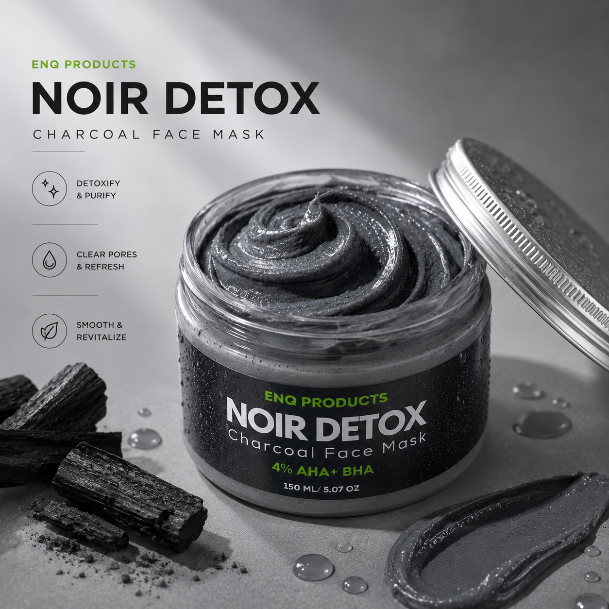 Noir Detox- Charcoal Face Mask