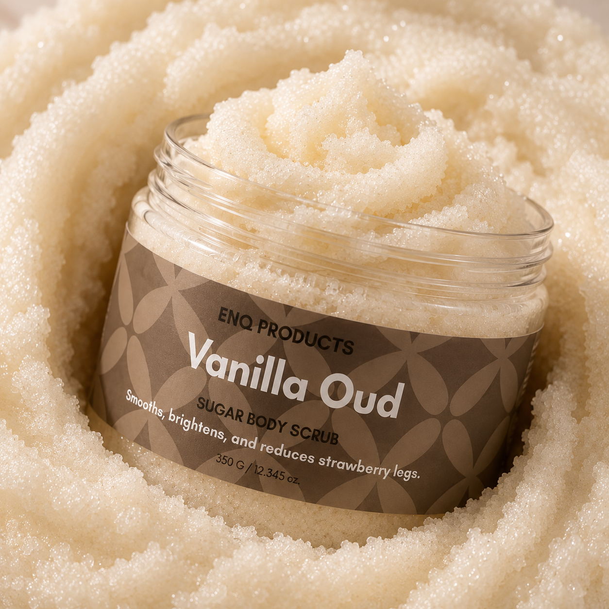 Vanilla Oud – Soft & Smooth Body Scrub