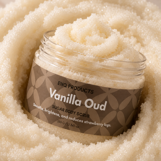 Vanilla Oud – Soft & Smooth Body Scrub