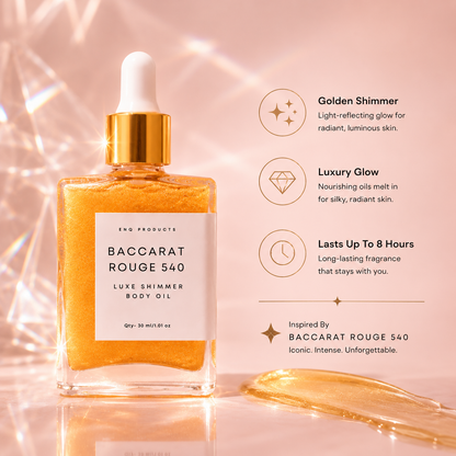 Baccarat Rouge 540 Body Oil
