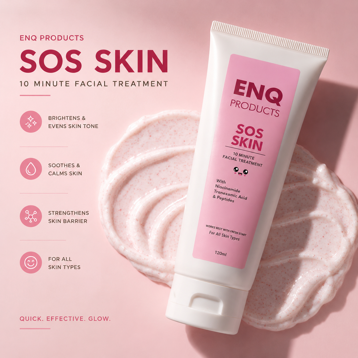 SOS Skin- 10 minute facial treatment