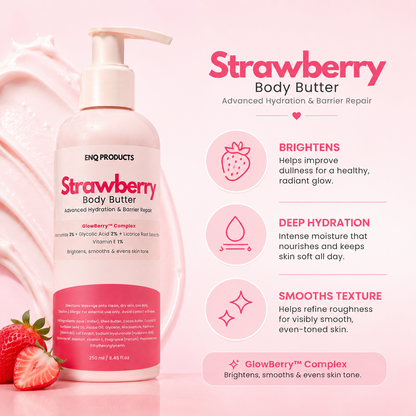 Strawberry body butter- GlowBerry Complex