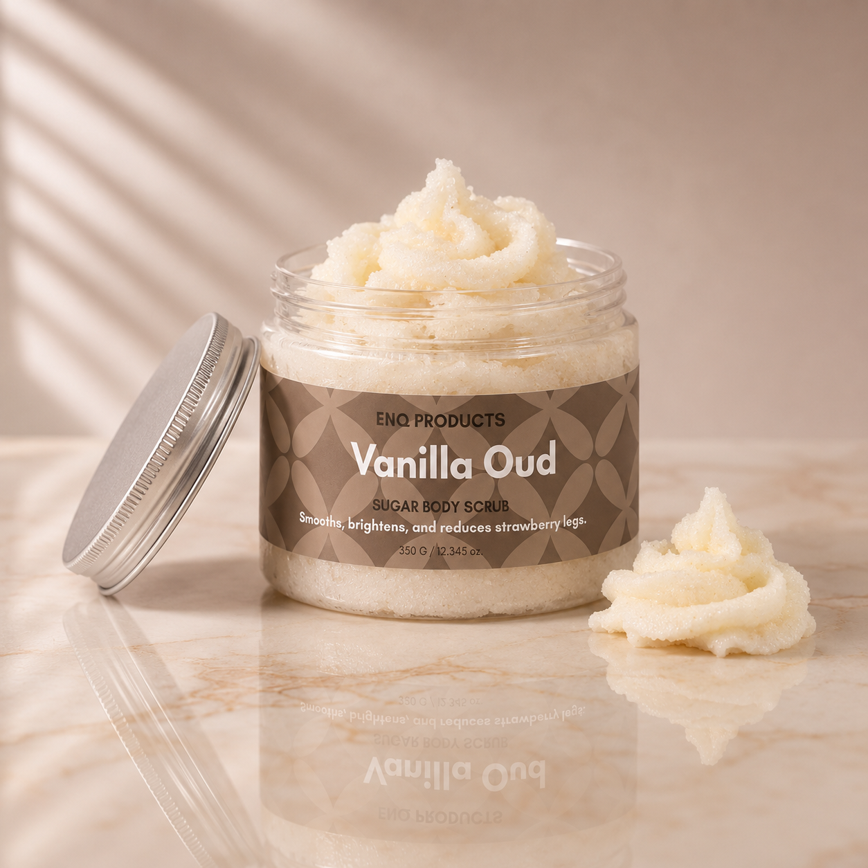 Vanilla Oud – Soft & Smooth Body Scrub