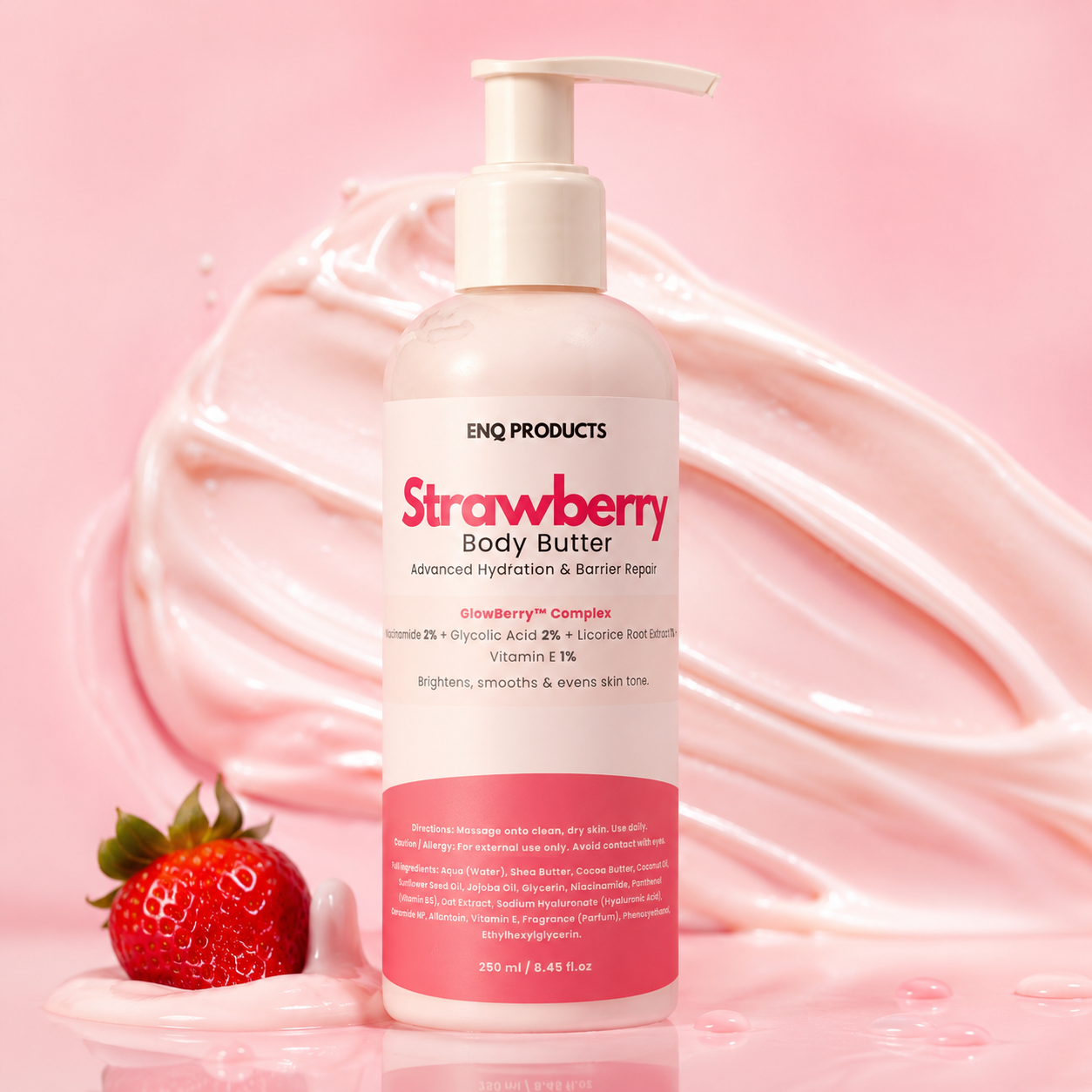 Strawberry body butter- GlowBerry Complex
