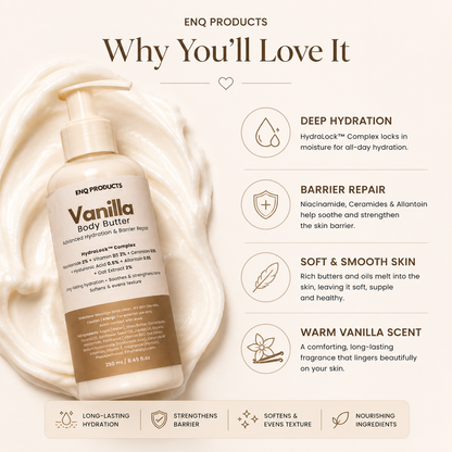 Vanilla Body Butter- HydraLock Complex