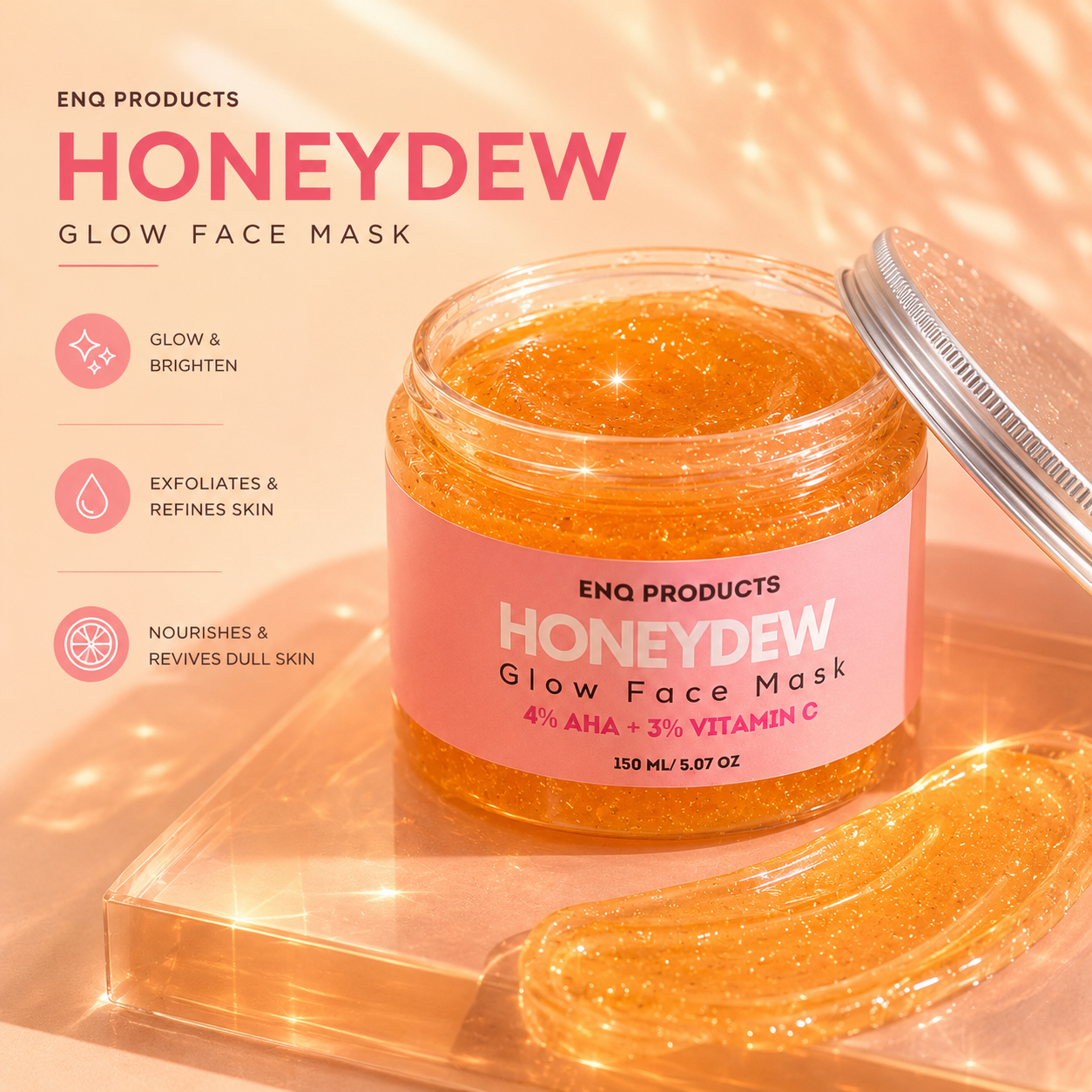 Honeydew Glow Mask - Glow Face Mask
