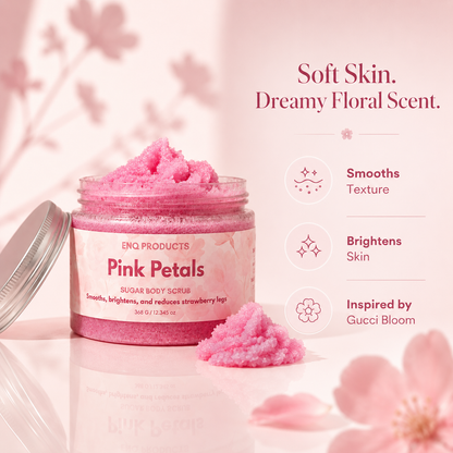 Pink Petals – 𝘎𝘶𝘤𝘤𝘪 𝘉𝘭𝘰𝘰𝘮 𝘉𝘰𝘥𝘺 𝘚𝘤𝘳𝘶𝘣
